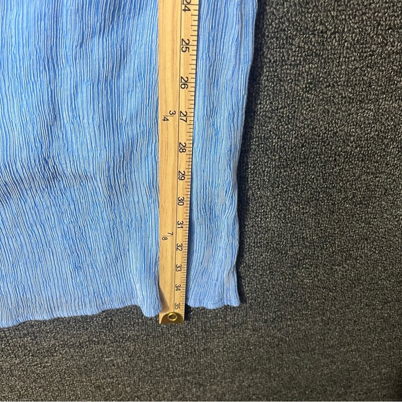 Lilly Pulitzer Blue One Shoulder Ruffled Dress, Women’s Small - Picture 5 of 9